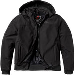 Black Premium Soft Shell Motorcycle Hoodie