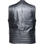 Black Phoenix Leather Motorcycle Vest