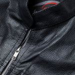 Black Highway Leather Motorcycle Vest