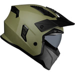 Black Street Fighter Open Face ECE R22.06 Motorcycle Helmet