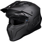 Black Street Fighter Open Face ECE R22.06 Motorcycle Helmet