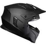 Black Street Fighter Open Face ECE R22.06 Motorcycle Helmet