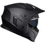 Black Street Fighter Open Face ECE R22.06 Motorcycle Helmet