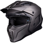 Black Street Fighter Open Face ECE R22.06 Motorcycle Helmet