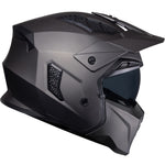 Black Street Fighter Open Face ECE R22.06 Motorcycle Helmet