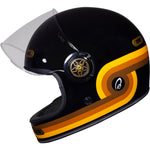 Black Orbit Retrograde ECE R22.06 Motorcycle Helmet