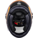 Black Orbit Retrograde ECE R22.06 Motorcycle Helmet