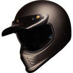 Black Royale II Retro ECE R22.06 Matt Bronze Motorcycle Helmet and Internal Visor