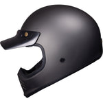 Black Royale II Retro ECE R22.06 Matt Bronze Motorcycle Helmet and Internal Visor