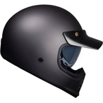 Black Royale II Retro ECE R22.06 Matt Bronze Motorcycle Helmet and Internal Visor