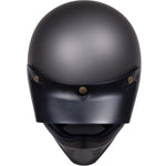 Black Royale II Retro ECE R22.06 Matt Bronze Motorcycle Helmet and Internal Visor