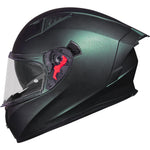 Black Atom ECE R22.06 Motorcycle Helmet