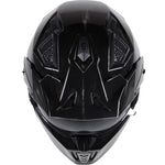 Black Street Fighter Vintage Open Face ECE R22.06 Motorcycle Helmet