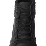 Black Street Air Ankle Motorcycle Boots