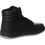 Black Street Air Ankle Motorcycle Boots