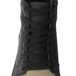 Black Street Air Ankle Motorcycle Boots