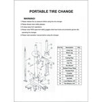 Bikeworkshop Jl-C03001 Workshop Manual Tyre Changer For 8-16" Wheels