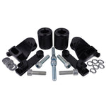 BikeTek Black STP Crash Protectors Set - Honda CBR1000RR 2008-11