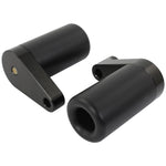 BikeTek Black STP Crash Protectors Set - Kawasaki ZX10R 2004-05