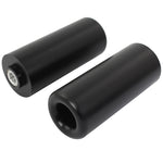 BikeTek Black STP Crash Protectors Set - Suzuki SV1000 2003-07