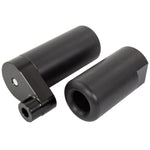 BikeTek Black STP Crash Protectors Set - Yamaha YZF-R6 2008-09