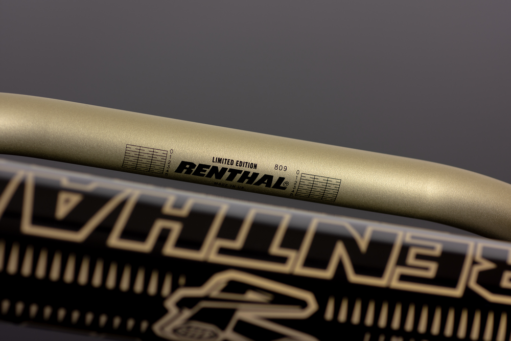 Renthal 809 7/8 RC High Bend Handlebars - LTD Edition Hard Anodised