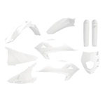 Polisport Enduro Plastics Kit - Gas Gas EC 250/300 2018-20 - White