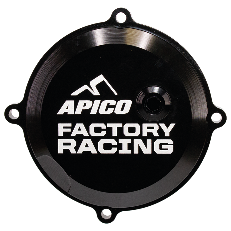 Apico Clutch Cover - KTM SX50 2013-23, Husqvarna TC50 2017-23, Gas Gas MC50 2021-23 - Black