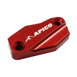 Apico Front Brake Master Cylinder Cover - Braketec Red