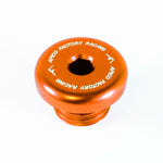 Apico Clutch Oil Filler Plug - Montesa 4RT 2005-2023, Beta Rev/Evo 4T 2007-23 - Orange