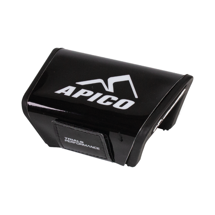 Apico Trial Performance Oversize Handlebar Pad - Black