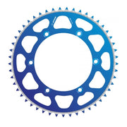 Apico Evolite Rear Sprocket -Yamaha YZ65 2018-23 - Blue/ 48T