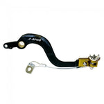 Apico Forged Brake Pedal - Suzuki RM125 2001-08 - Black/ Yellow