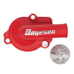 Boyesen Supercooler Water Pump Kit - KTM SX/XC-W 125/150 & Husqvarna TC/TE/TX125-150 2016-22, Gas Gas MC125 2021-22 - Red