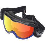 Black Granite Motocross Goggles & Lens