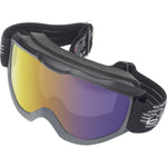 Black Granite Motocross Goggles & Lens