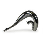 DEP Armoured Exhaust Front Pipe - Honda CRM250 - Chrome