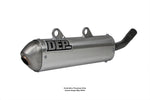 DEP Exhaust Silencer - Kawasaki KX250 1981-83 - Oval