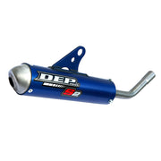 DEP Exhaust Silencer - KTM SX85 2018-On, Husqvarna TC85 2018-On - Blue