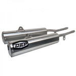 DEP Pair Of Exhaust Silencers - Yamaha TDR250 Trail