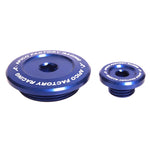 Apico Engine Plug - Yamaha YZF250 2001-13, YZF 400/426/450 1998-2005, WRF250 2001-02 Blue