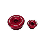 Apico Engine Plug - Kawasaki KXF250 2004-10, Suzuki RMZ250 2004-06 Red