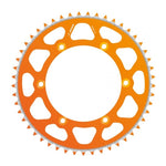 Apico Evolite Rear Sprocket - Husqvarna TC50 2017-24, KTM SX50 2014-24 - Orange/44T