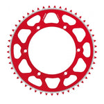 Apico Evolite Rear Sprocket - Honda CR 80/85 1986-2007, CRF150R 2007-24 - Red/ 56T