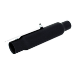 Bike It Universal Shorty Silencer - Matt Black