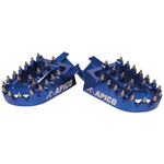 Apico Xtreme Foot Pegs - TM Enduro/ MX 85-300 & 250-630FI 2002-21 - Blue