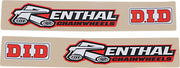 Factory Effex Swingarm Graphics - Renthal DID