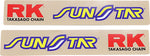 Factory Effex Swingarm Graphics - Sunstar RK