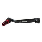 Apico Elite Gear Pedal - Honda CR 80/85 1991-2007 Black/ Red