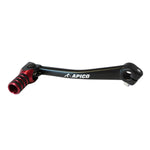 Apico Elite Gear Pedal - Honda CRF50 2004-22, CRF70 2004-19 - Black/ Red